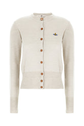 Light grey wool cardigan -  | Wise