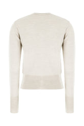 Light grey wool cardigan -  | Wise