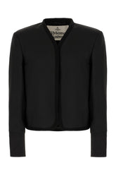 Black wool blazer -  | Wise
