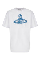 White cotton oversize t-shirt -  | Wise