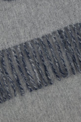Grey wool scarf -  | Wise
