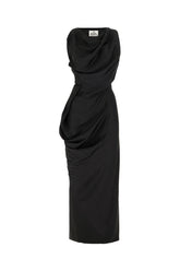 Black polyester dress -  | Wise