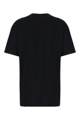 Black cotton oversize t-shirt -  | Wise