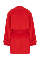 Cappotto in lana rossa -  | Wise