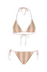 Printed nylon stretch reversible bikini -  | Wise