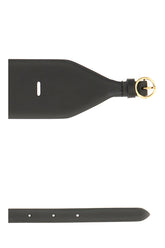 Black leather belt -  | Wise