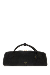 Black suede Le Teckel handbag -  | Wise