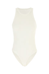 Ivory cotton bodysuit -  | Wise