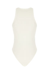 Ivory cotton bodysuit -  | Wise