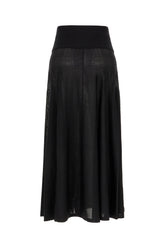 Black wool skirt -  | Wise