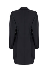Midnight blue cotton coat -  | Wise