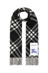 Embroidered cashmere scarf -  | Wise