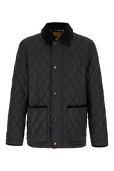 Slate nylon padded jacket -  | Wise