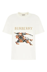 T-shirt in cotone avorio -  | Wise