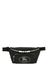Black polyester blend belt bag -  | Wise