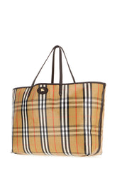 Borsa shopping in tessuto ricamato -  | Wise
