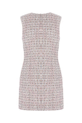 Embroidered polyester blend dress -  | Wise