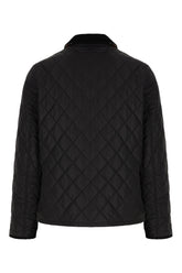 Black nylon padded jacket -  | Wise
