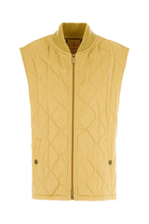 Khaki green cotton padded jacket -  | Wise