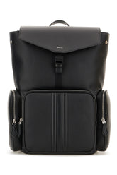 Black leather backpack -  | Wise