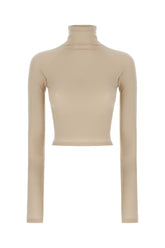 Cappuccino stretch nylon top -  | Wise