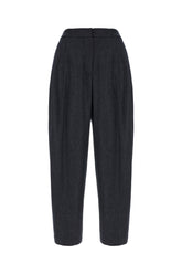 Pantalone in lana grigio scuro -  | Wise