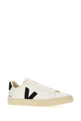 White leather Campo Chromefree sneakers -  | Wise