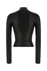 Top in misto viscosa nera -  | Wise