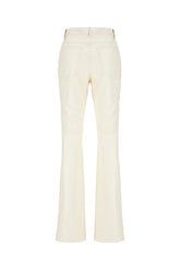 Ivory leather pants -  | Wise