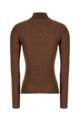 Maglione in misto lana cioccolato -  | Wise