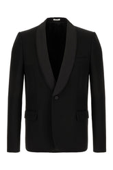 Black wool blazer -  | Wise