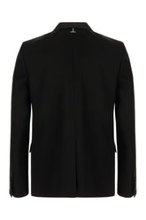 Black wool blazer -  | Wise