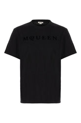 Black cotton t-shirt -  | Wise