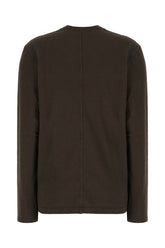 T-shirt in cotone cioccolato -  | Wise