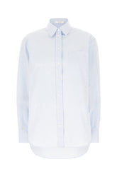 Light blue poplin shirt -  | Wise