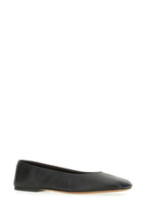 Ballerine Square in pelle nera -  | Wise