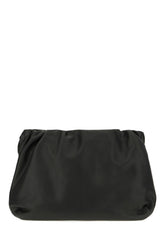 Clutch Bourse grande in pelle nera -  | Wise