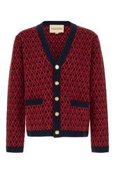 Cardigan in cotone ricamato -  | Wise