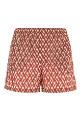 Printed nylon swimming shorts -  | Wise