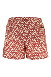 Printed nylon swimming shorts -  | Wise