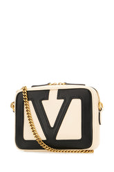 Ivory nappa leather Viva Superstar crossbody bag -  | Wise