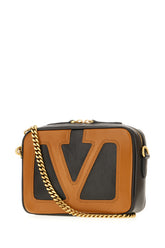 Black nappa leather Viva Superstar crossbody bag -  | Wise