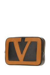 Black leather clutch -  | Wise
