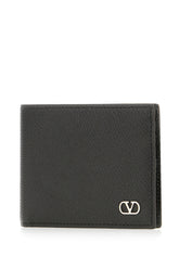 Portafoglio in pelle nera -  | Wise