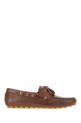 Brown leather loafers -  | Wise