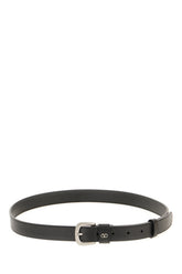 Black leather belt -  | Wise