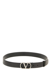 Black leather belt -  | Wise