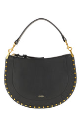Borsa a spalla Oskan in pelle nera -  | Wise