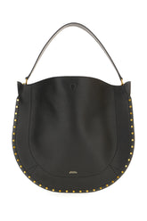Borsa a spalla Oskan in pelle nera -  | Wise