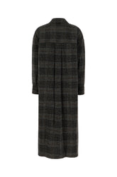 Embroidered wool coat -  | Wise